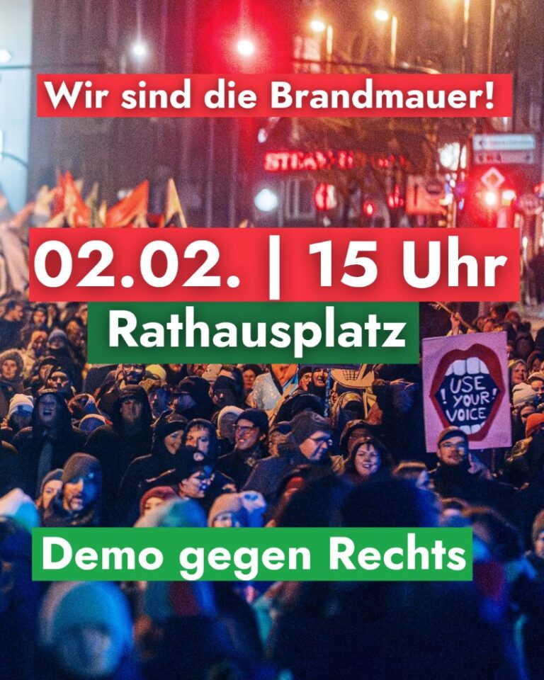 Wir sind die Brandmauer!