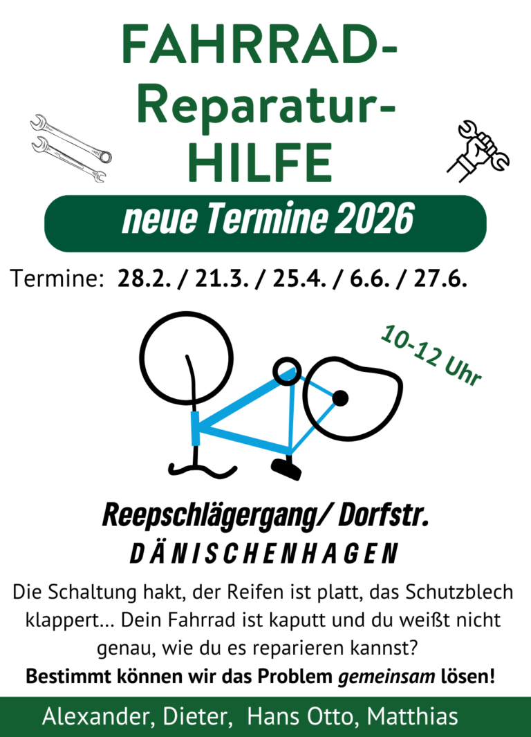 Fahrrad-Reparatur-Hilfe