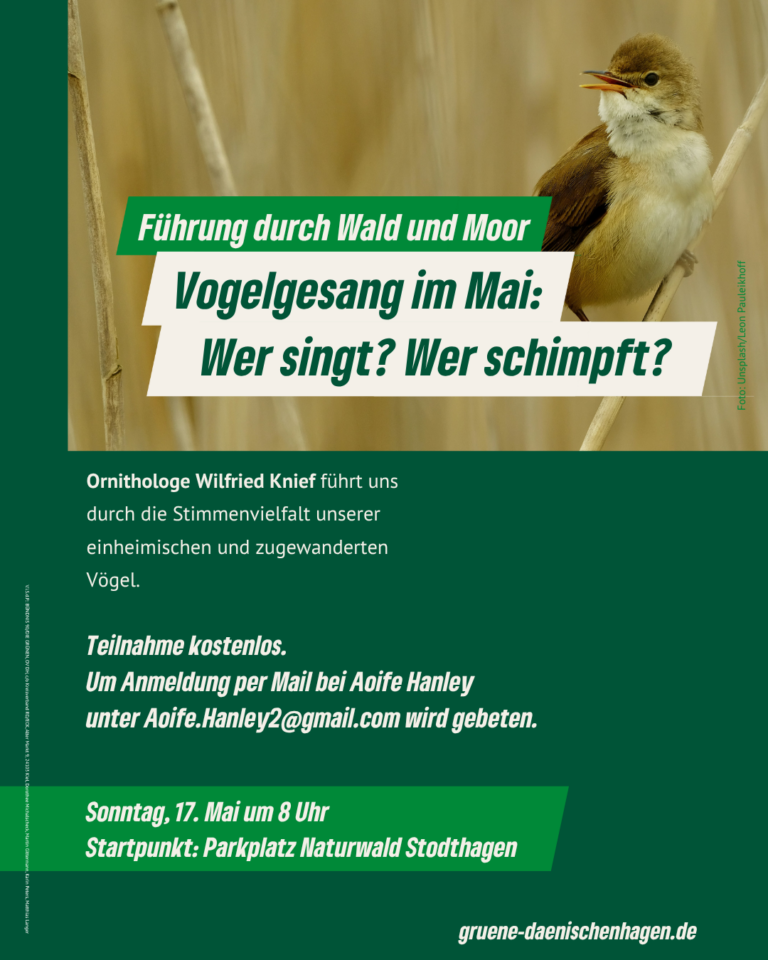 Vogelkundliche Führung 17. 05. 26