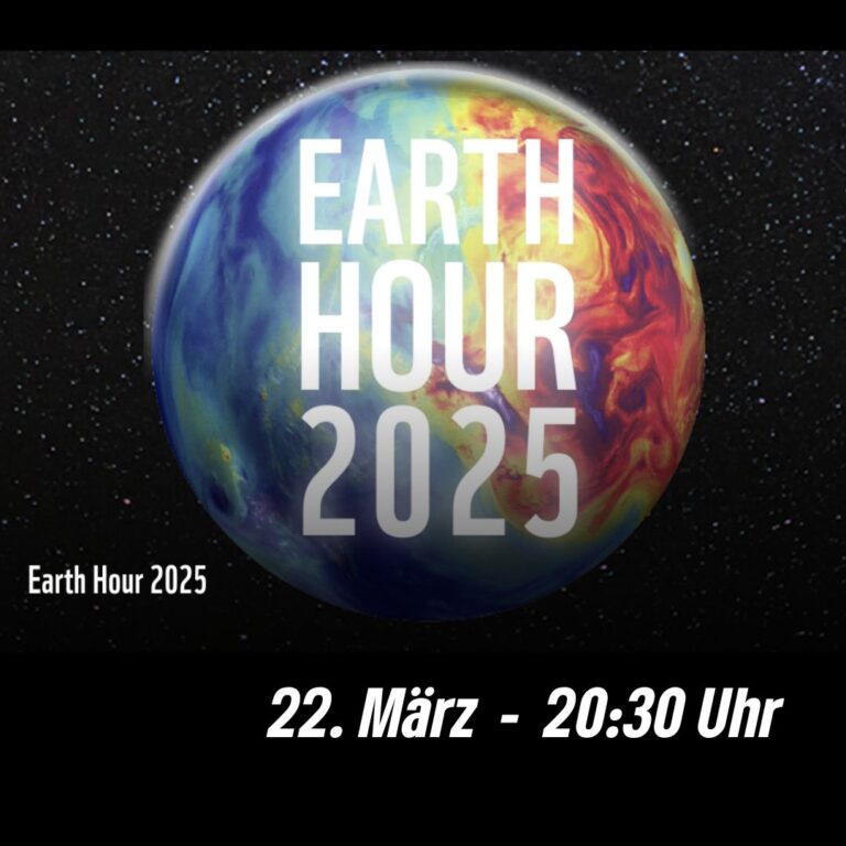 22.3.  20.30h  – EARTH-HOUR 2025