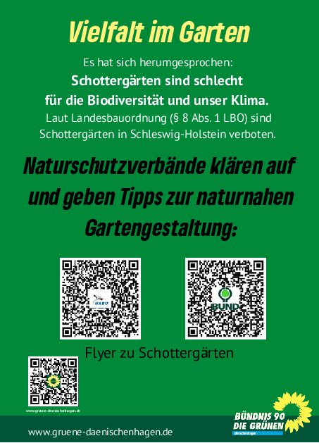 Vielfalt statt Einöde