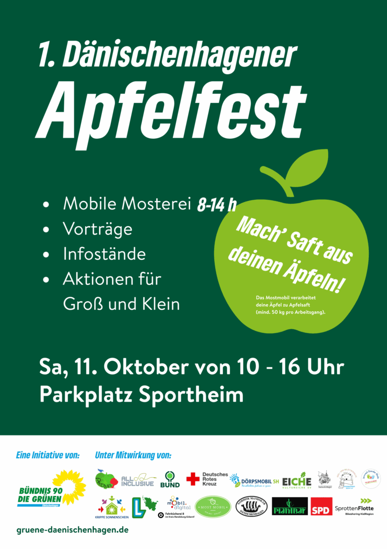 Apfelfest am 11. 10. 25