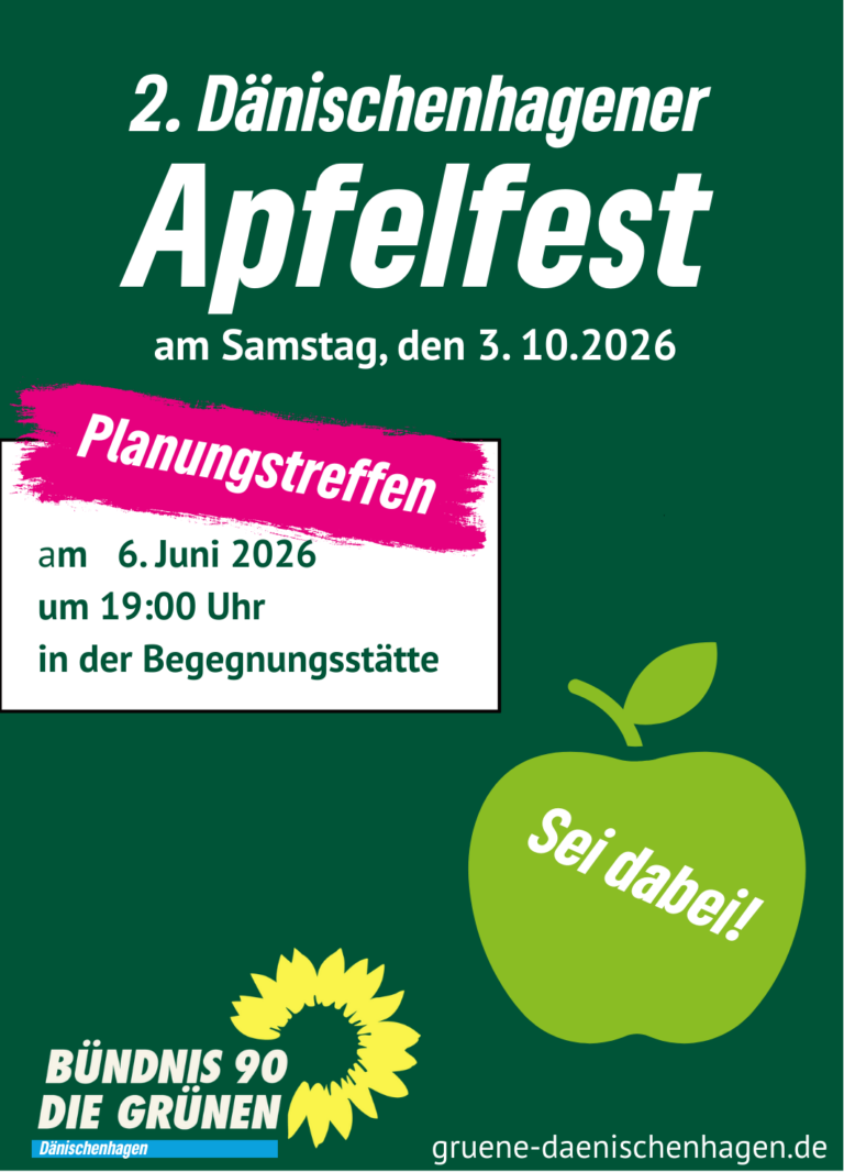 2. Planungstreffen – 2. Apfelfest 2026