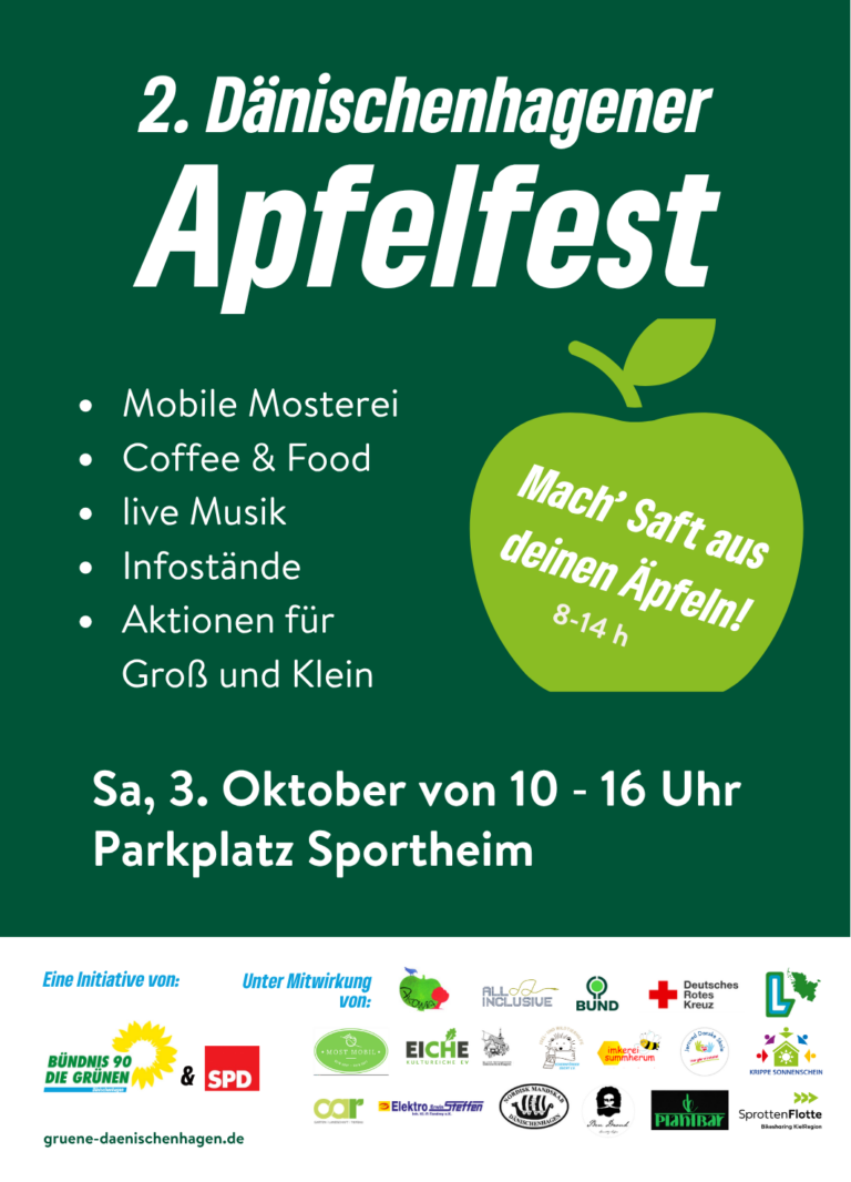 Apfelfest am 3.10.2026
