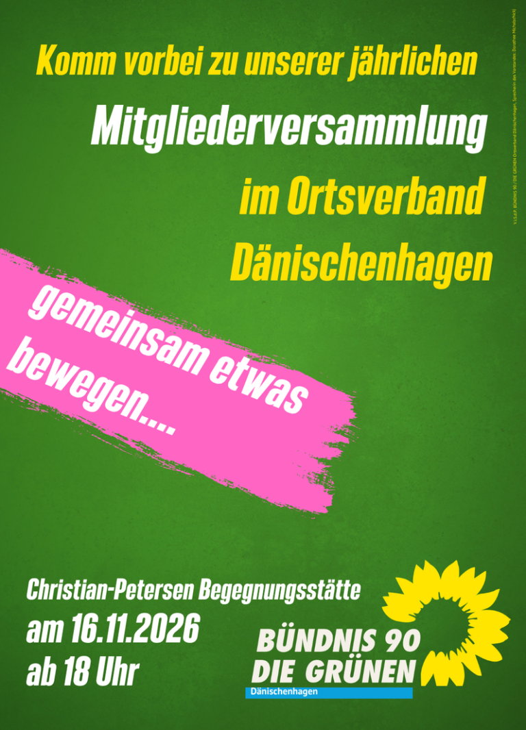 Mitgliederversammlung 2026