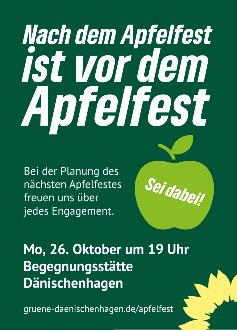 Apfelfestplanung 2027